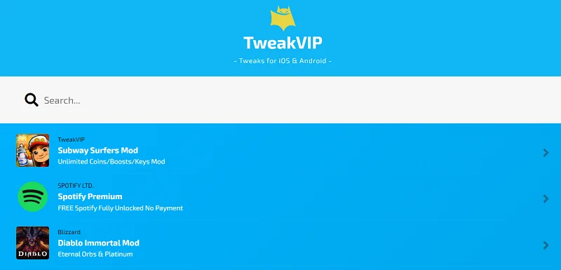 Tweakvip - Get The Best Mode Games apk From TweakLink.vip