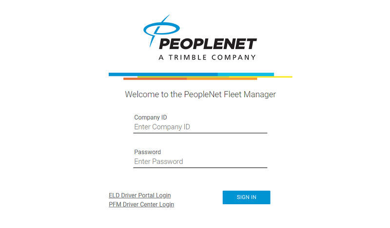 PEOPLENET Fleet Manager | PMF LOGIN